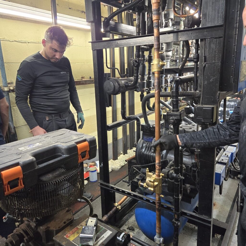 cold skills in commercial refrigeration with Dynamiq